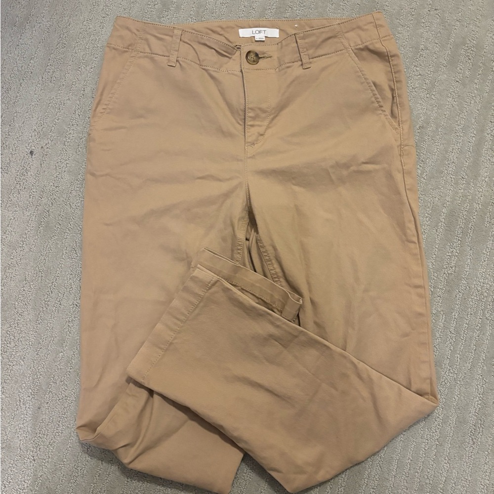 LOFT The‎ Monroe Slim Pant Size 4
